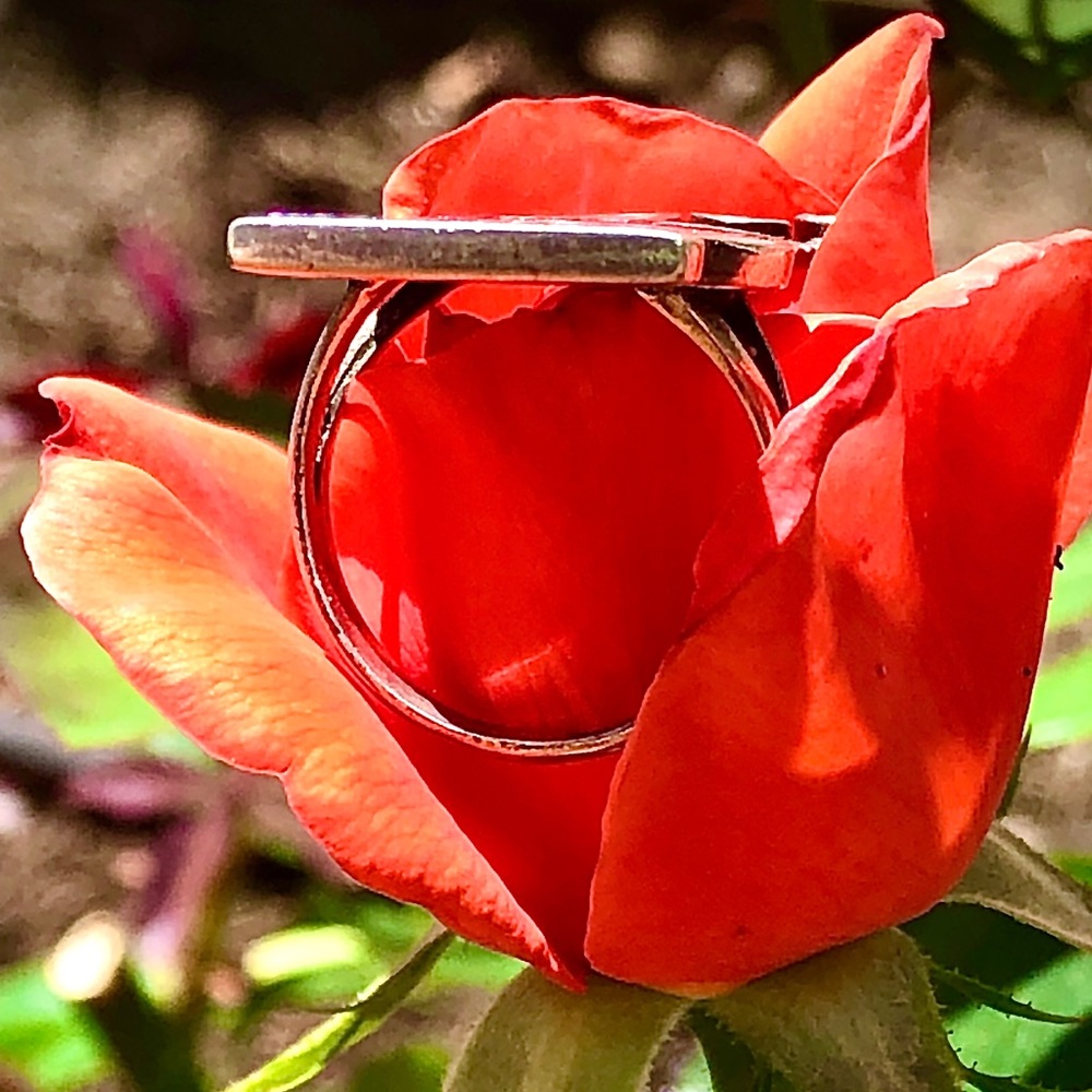 ⭐️💲SOLD💲⭐️ Vintage Sterling Silver & Stones Navajo Owl Ring - Picture 10 of 16